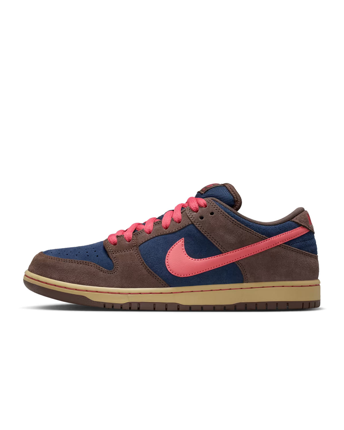 Nike SB Dunk Low Marrom Barroco e Azul Marinho