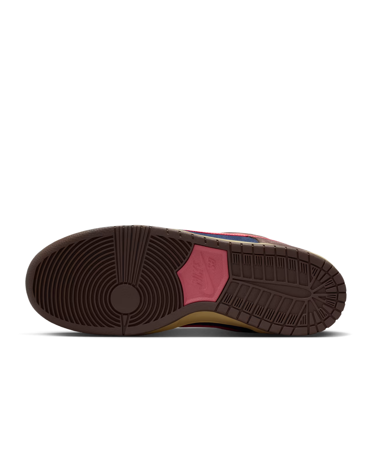 Nike SB Dunk Low Marrom Barroco e Azul Marinho