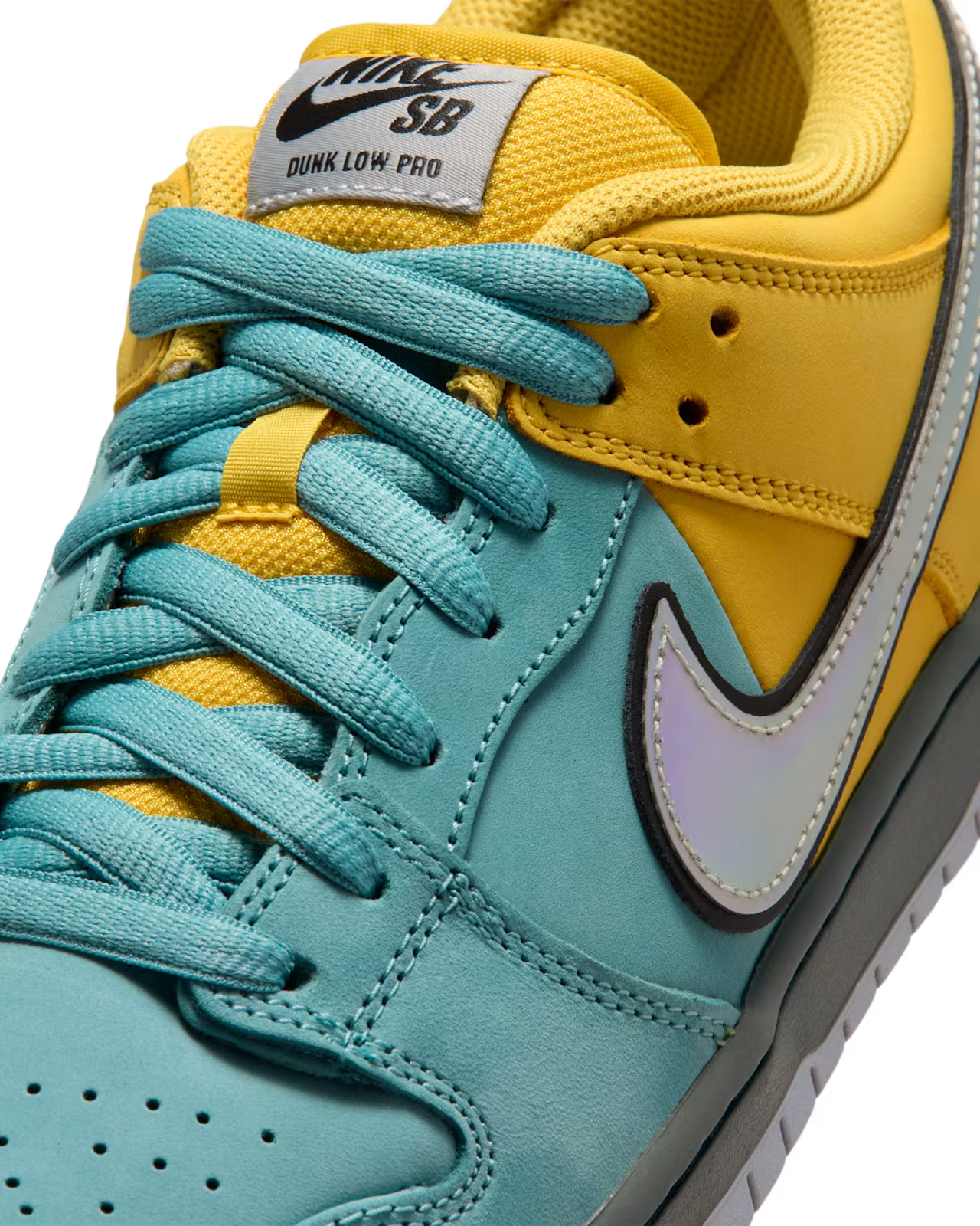 Nike SB Dunk Low Pro Lightning and Denim Turquoise