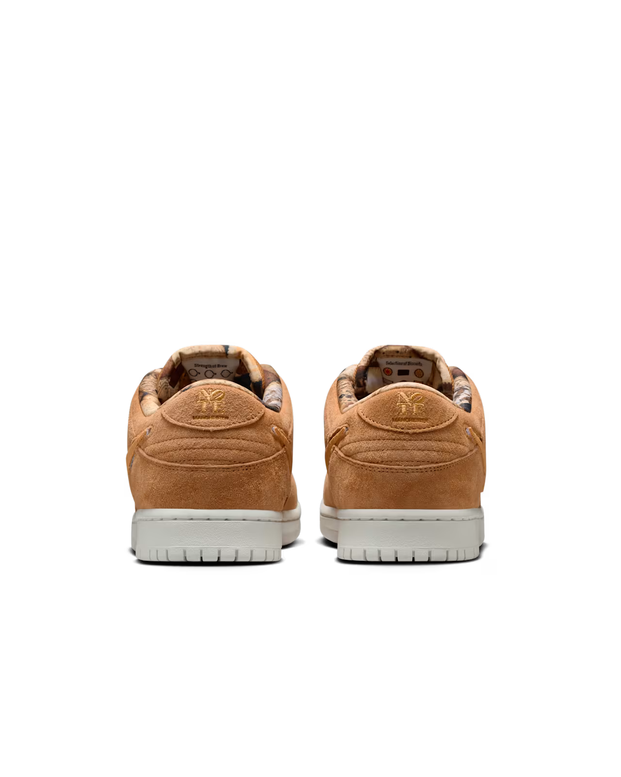 NOTE Manchester x Nike SB Dunk Low Flax and Summit White