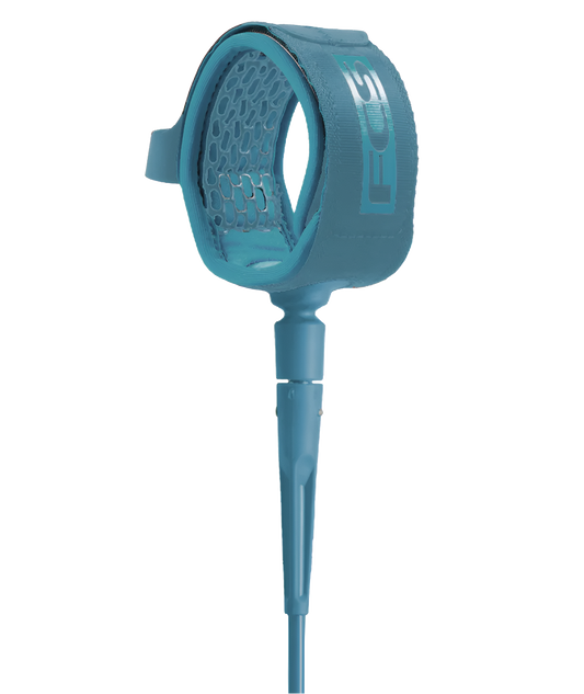 FCS 6ft Comp Leash - Tranquil Blue