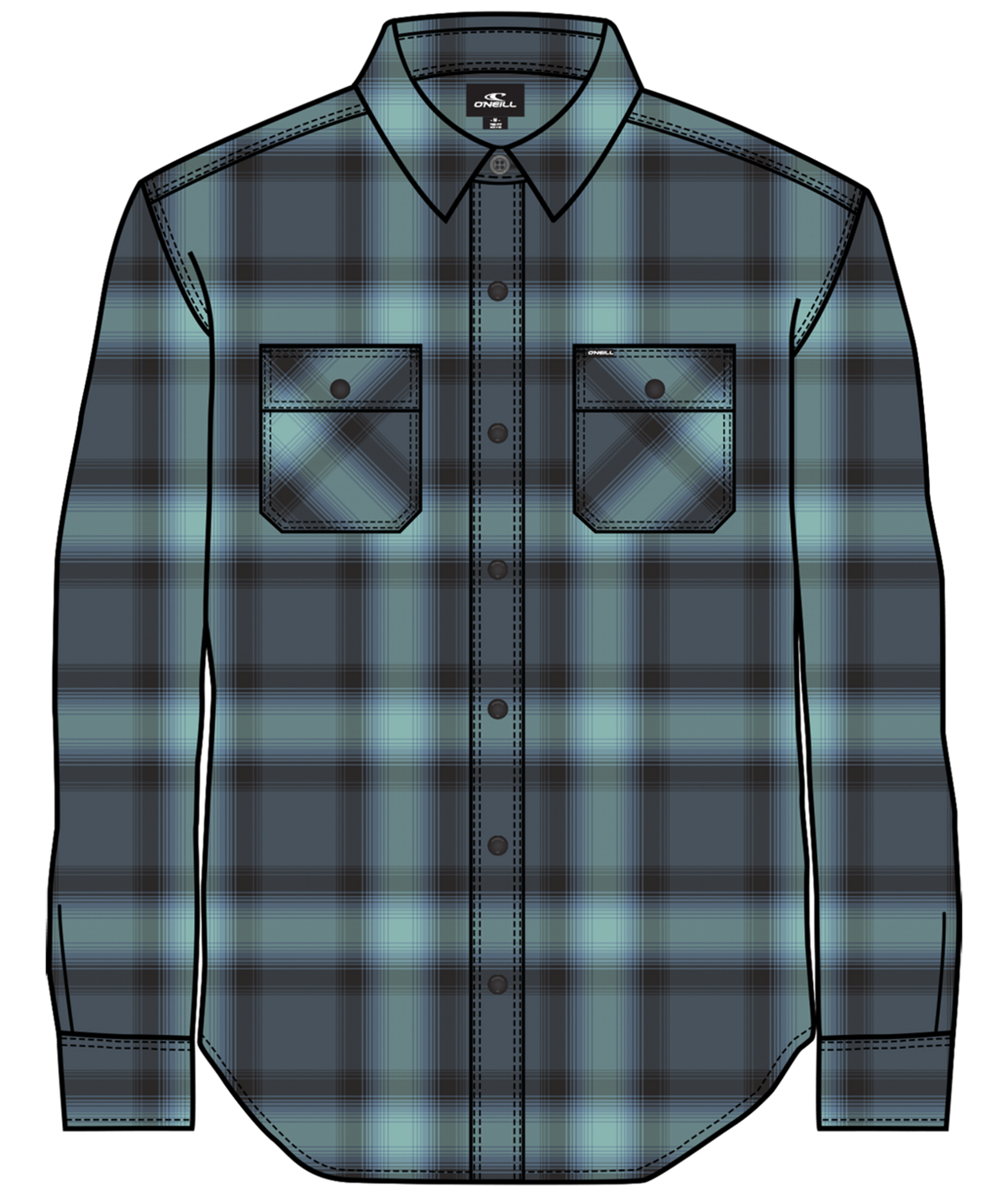 Glacier Plaid SuperFleece