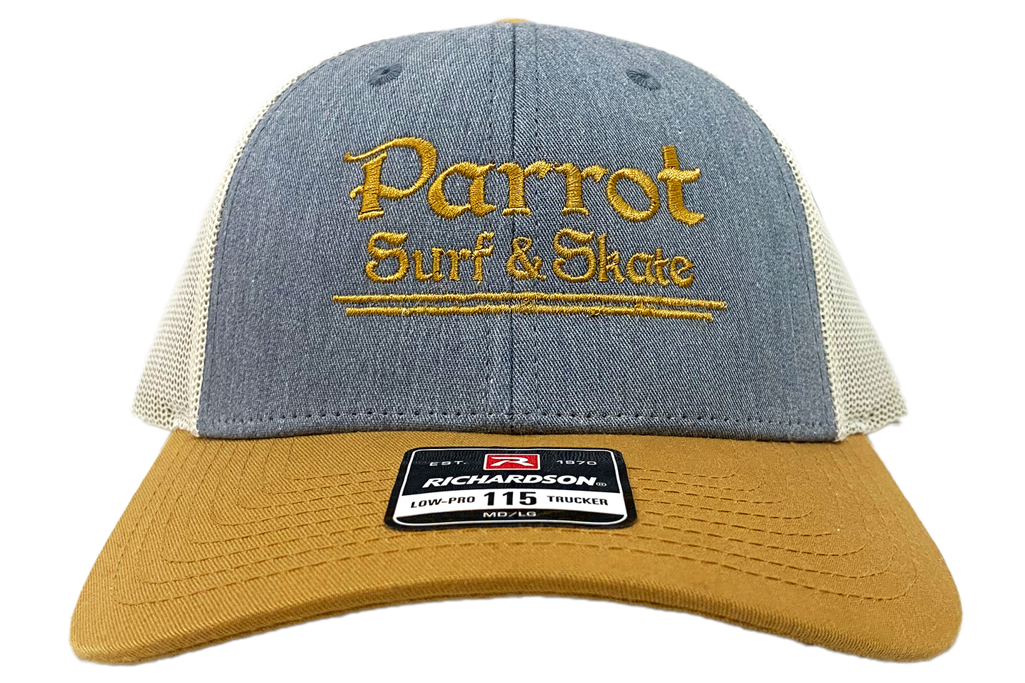 PSS 115 Stitch Hat GRY/BIR/GLD