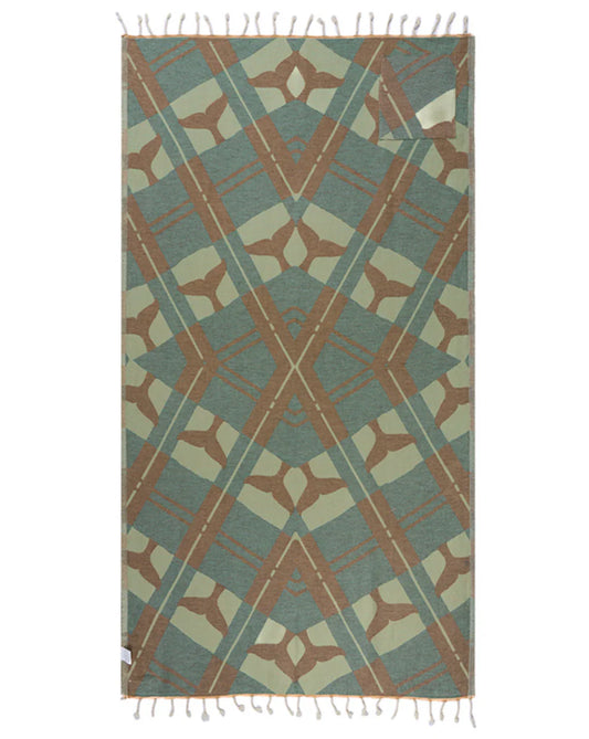 Sand Cloud Kiama Beach Towel with Pocket full pattern view