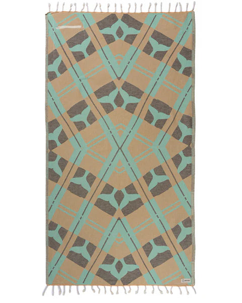 Sand Cloud Kiama Beach Towel with Pocket full pattern view