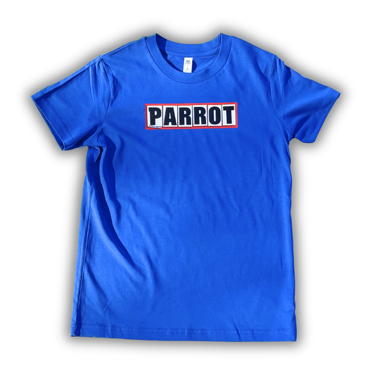 Parrot Bar Youth Tee kids graphic T-shirt with Parrot Surf & Skate bar logo