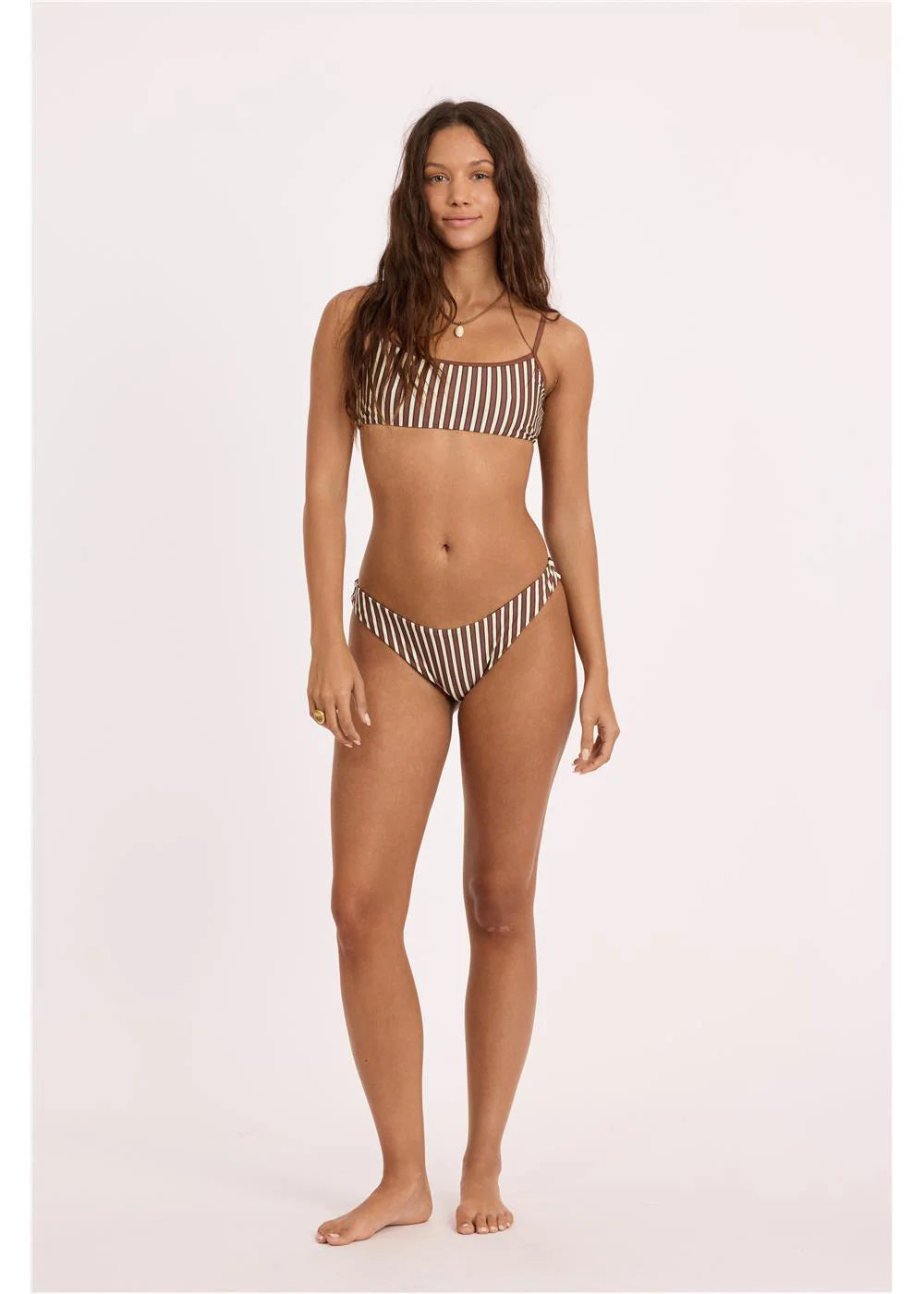 Sisstr La Playa High Hip Bottom front view