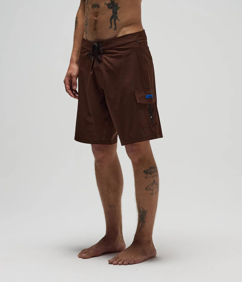 Former Reynolds boardshort side profile view
