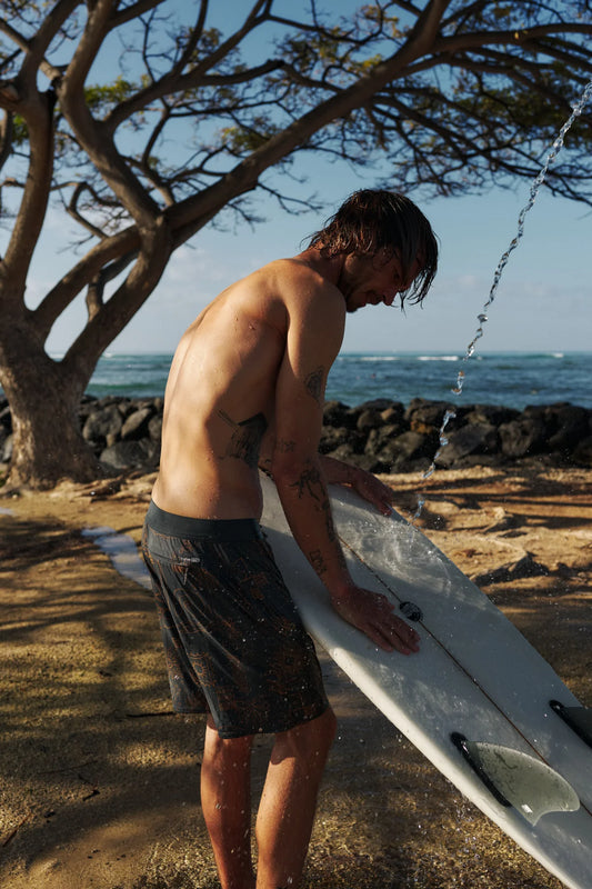 Katin OTG Habitat Surf Trunk detail close-up