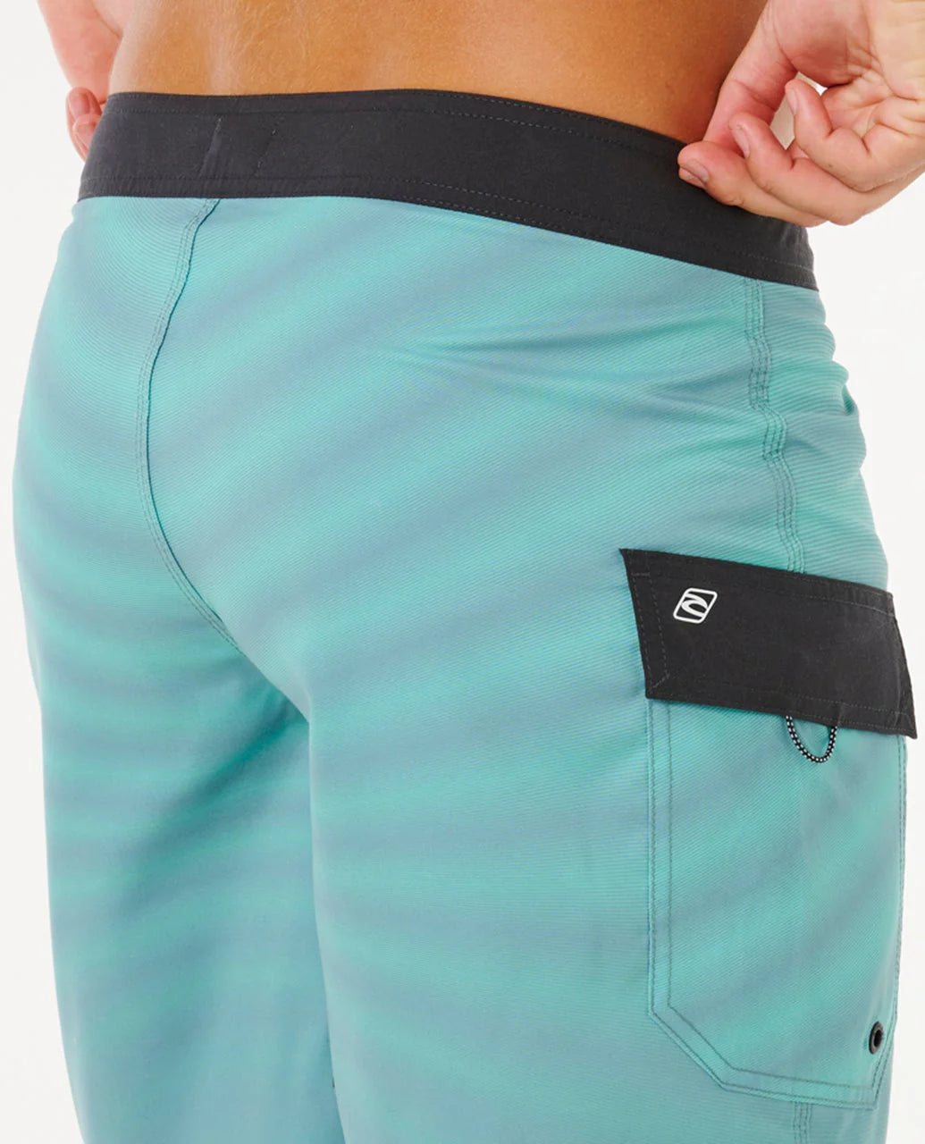 Rip Curl Shock 21 Wave Boardshort waistband detail