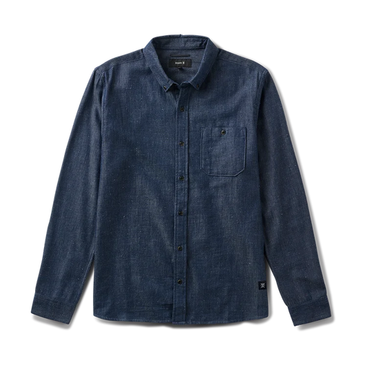 Roark Scholar Chambray Button Up Shirt front view