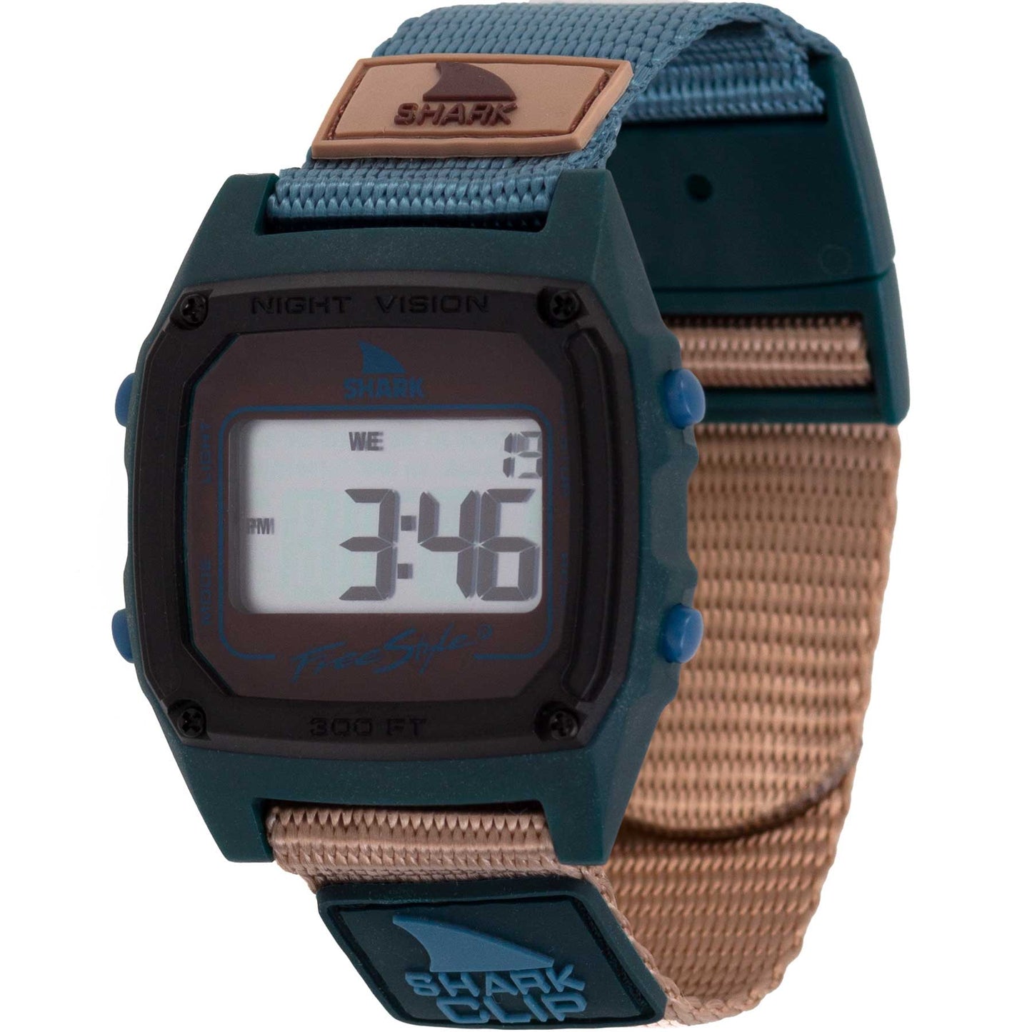 Freestyle Shark Classic Clip Sea N Sand digital watch front view