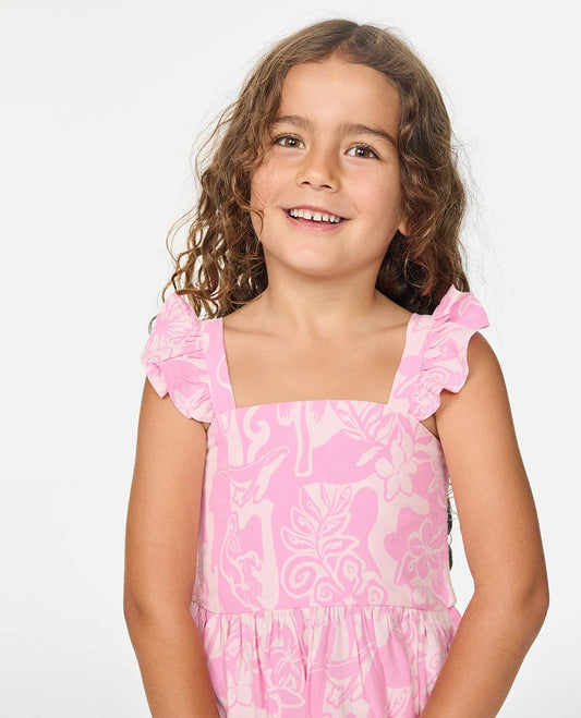 Rip Curl Surf Magic Woven Dress kids front view