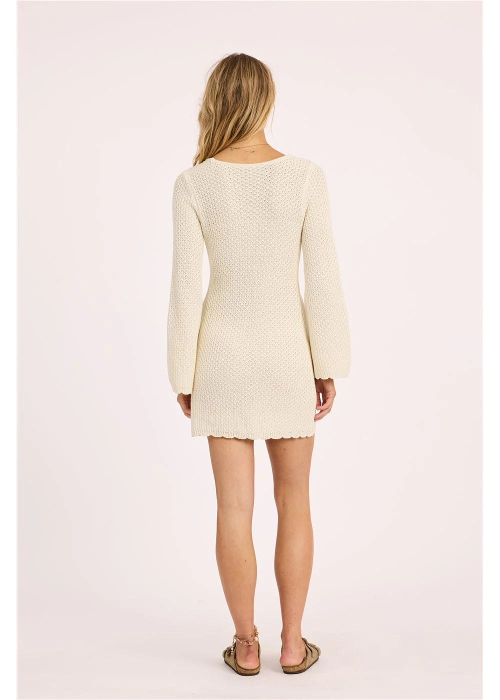 Sisstr Barefoot Beach Knit Dress back view