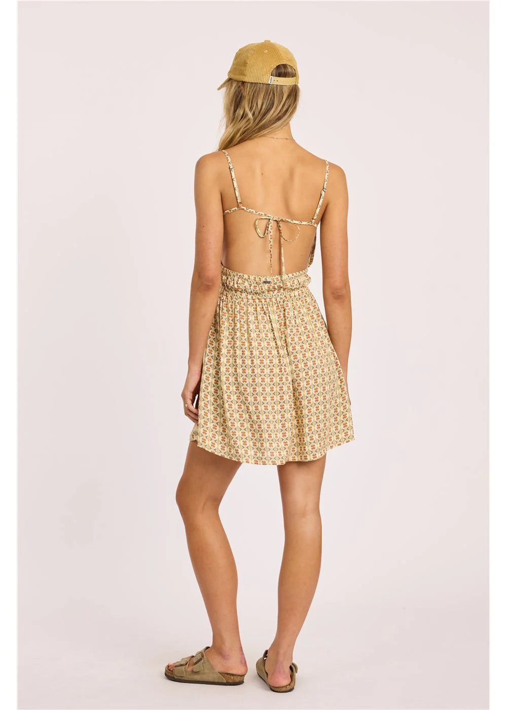 Sisstr Savannah Woven Dress back view