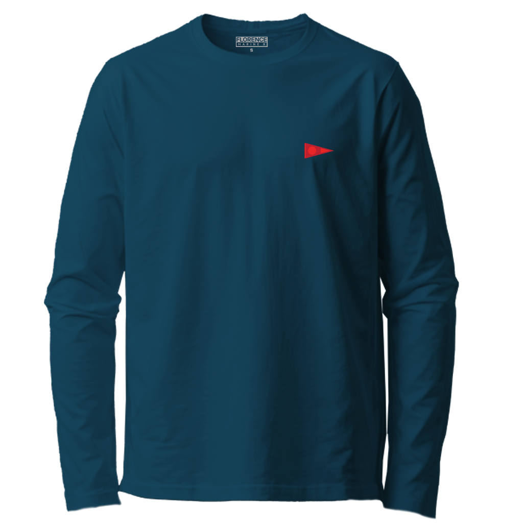 Florence Marine X Burgee L/S Tee Dbl
