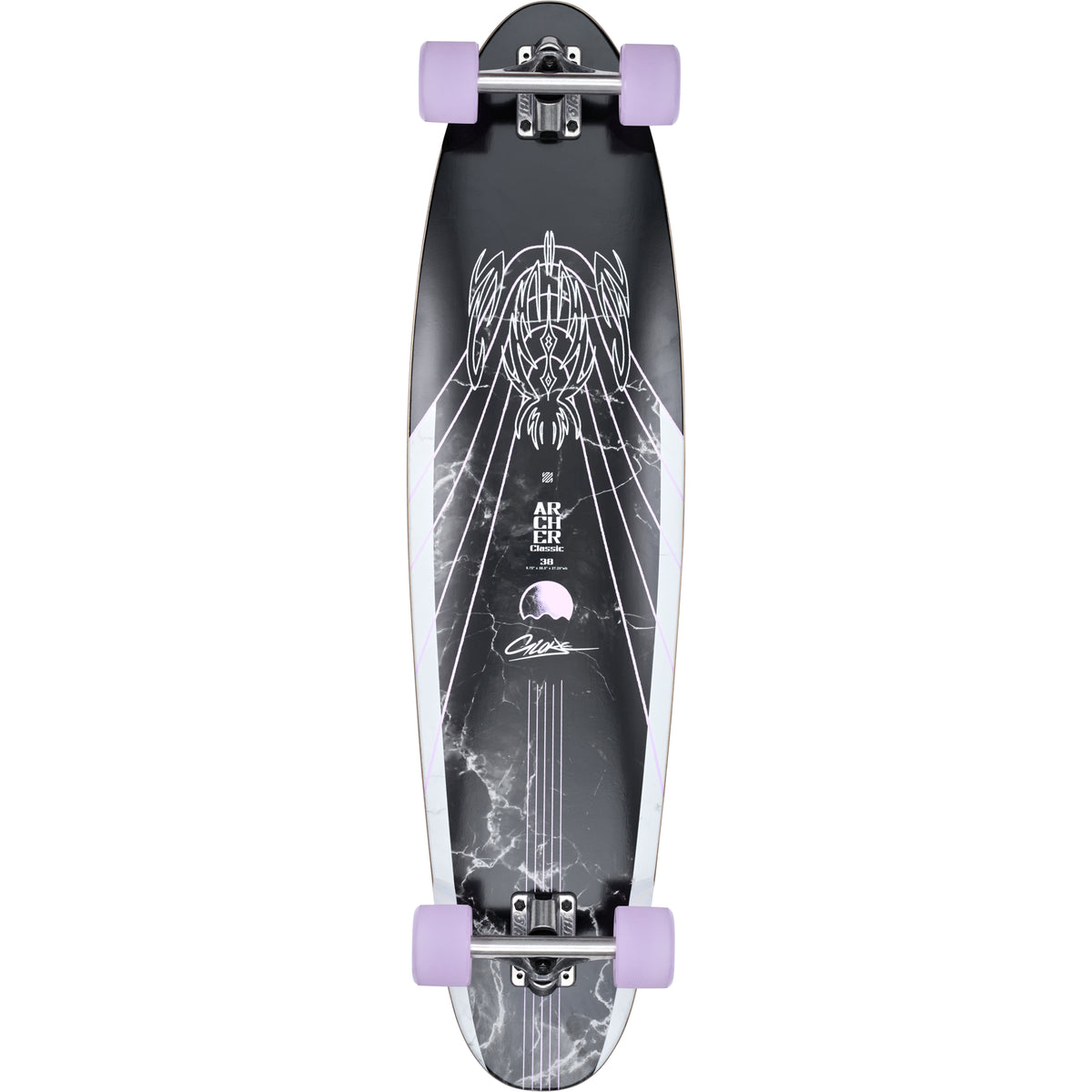 Globe Archer 38" Cruiser - Bamboo Purple