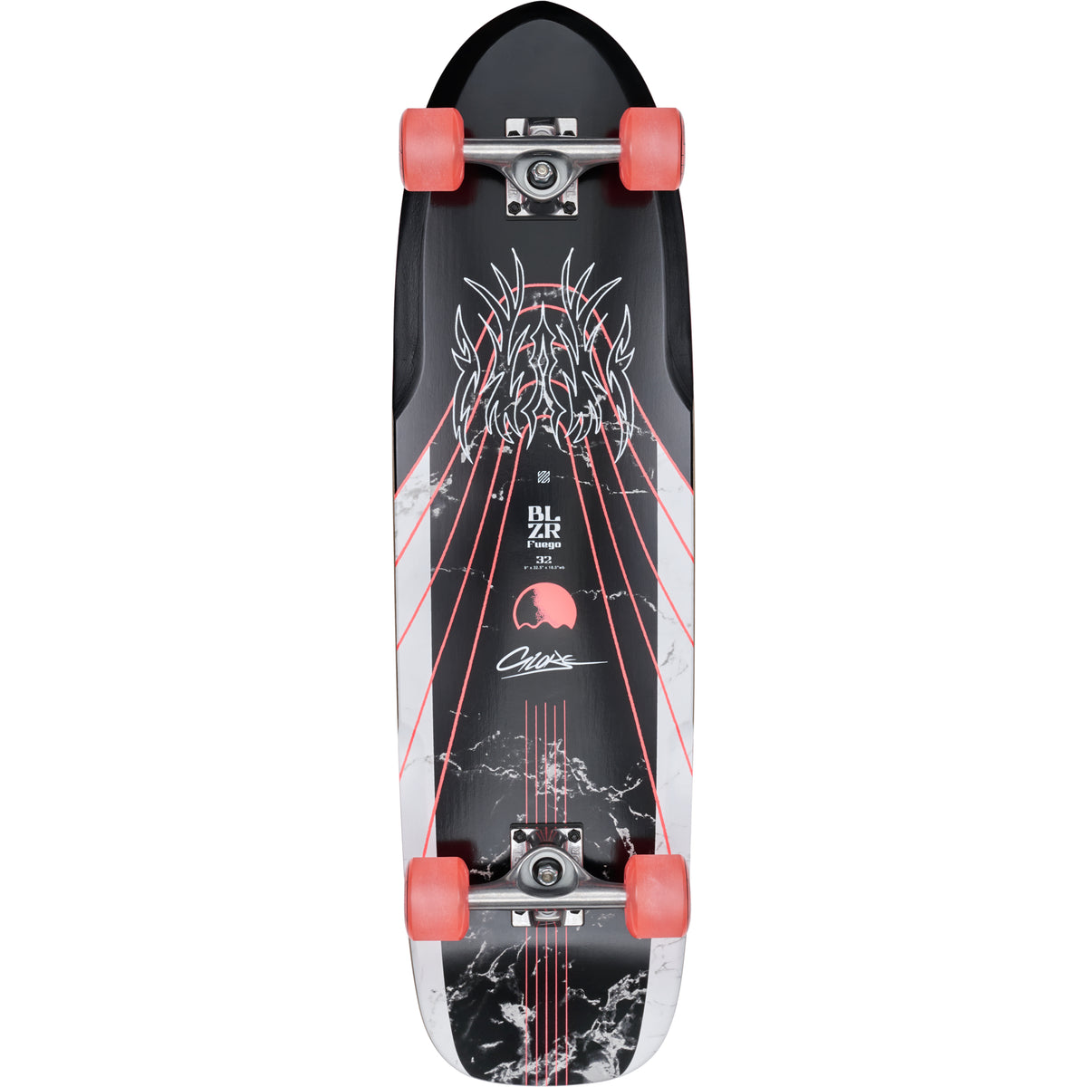 Globe Blazer Fuego Crusier - Bamboo Red