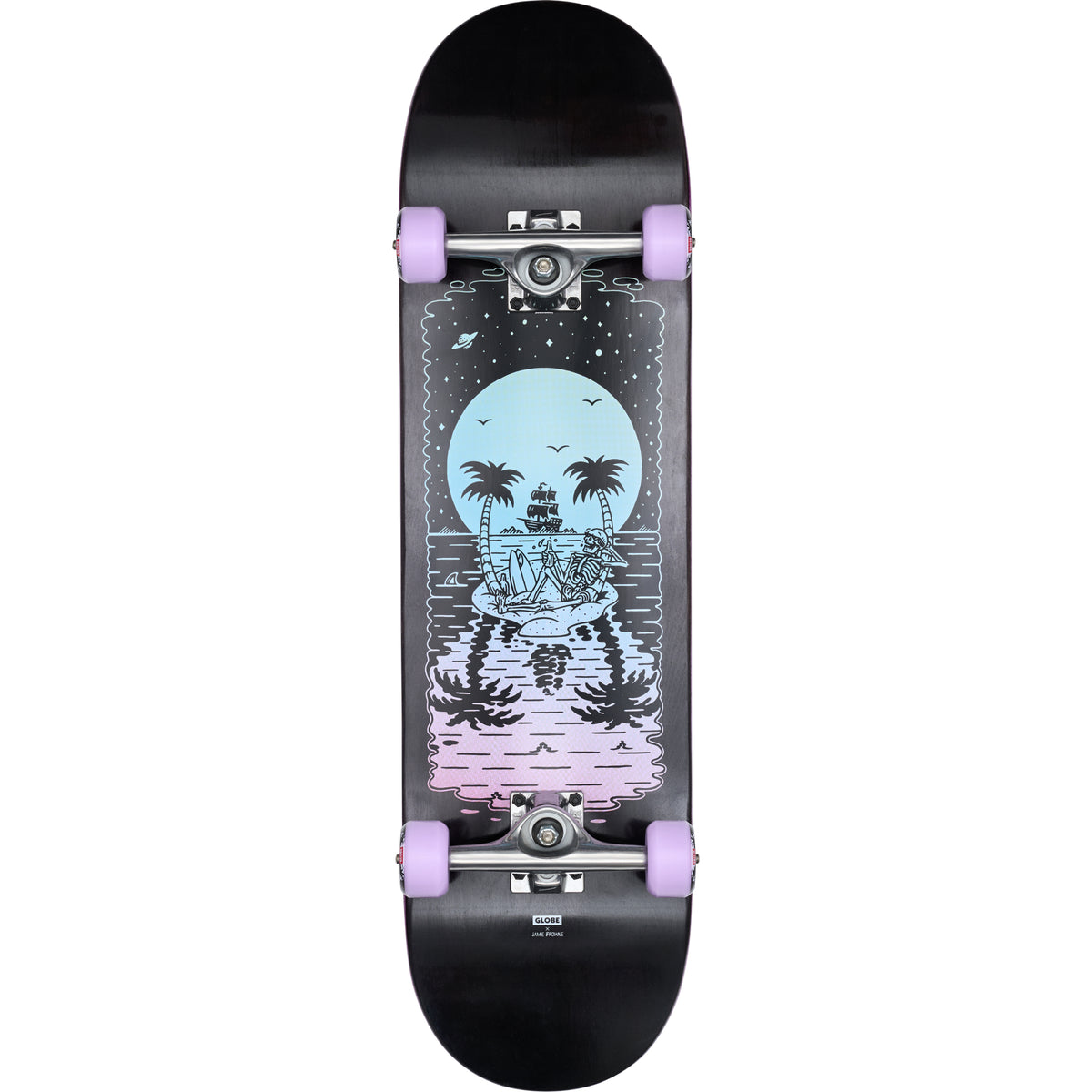 Globe G2 Reflection Complete - Black/Purple