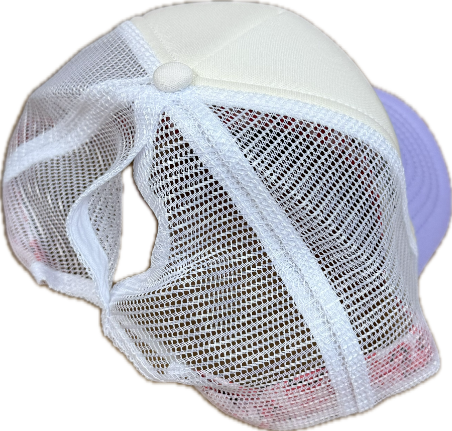 Parrot Lady Bird Evolve Foam Trucker Hat mesh back view