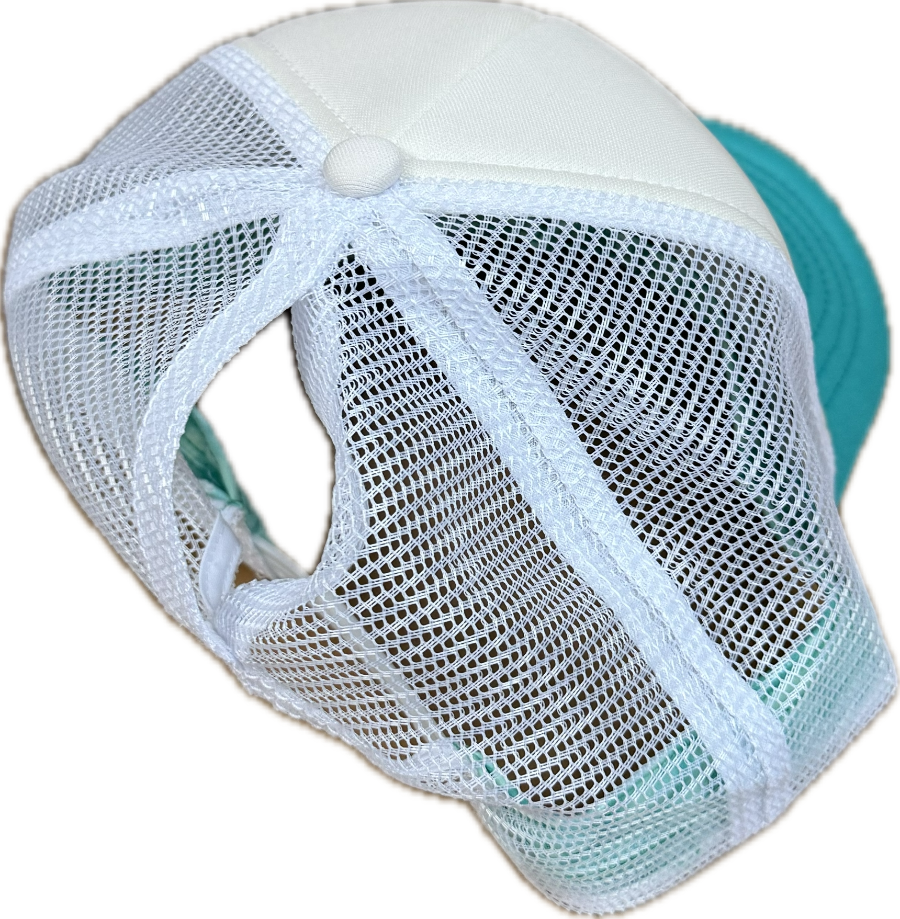 Parrot Lady Bird Evolve Foam Trucker Hat mesh back view