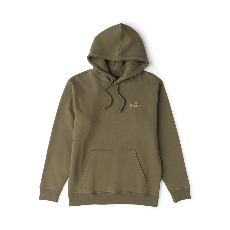 Roark Tri Camp Hoodie angled view