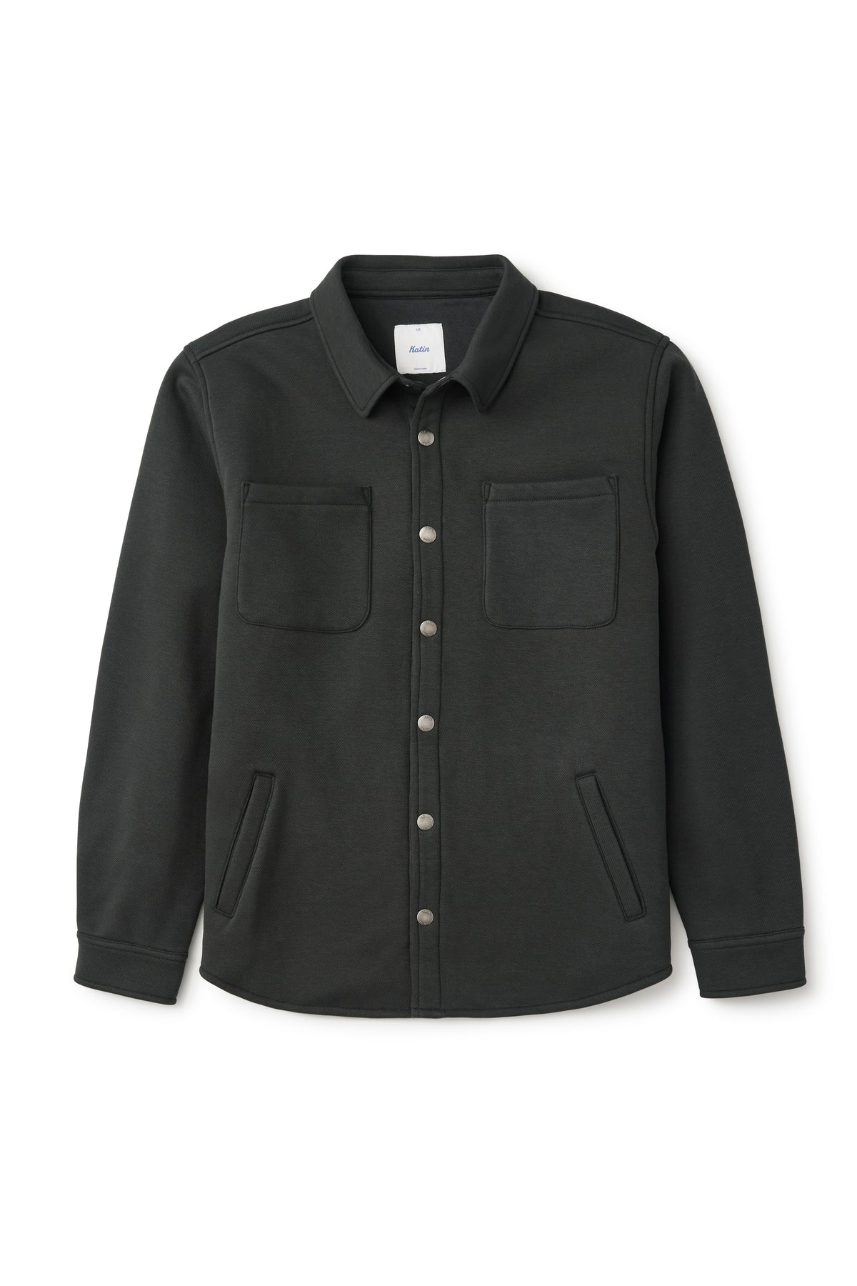Katin Harold Fleece Shirt Jacket - Black