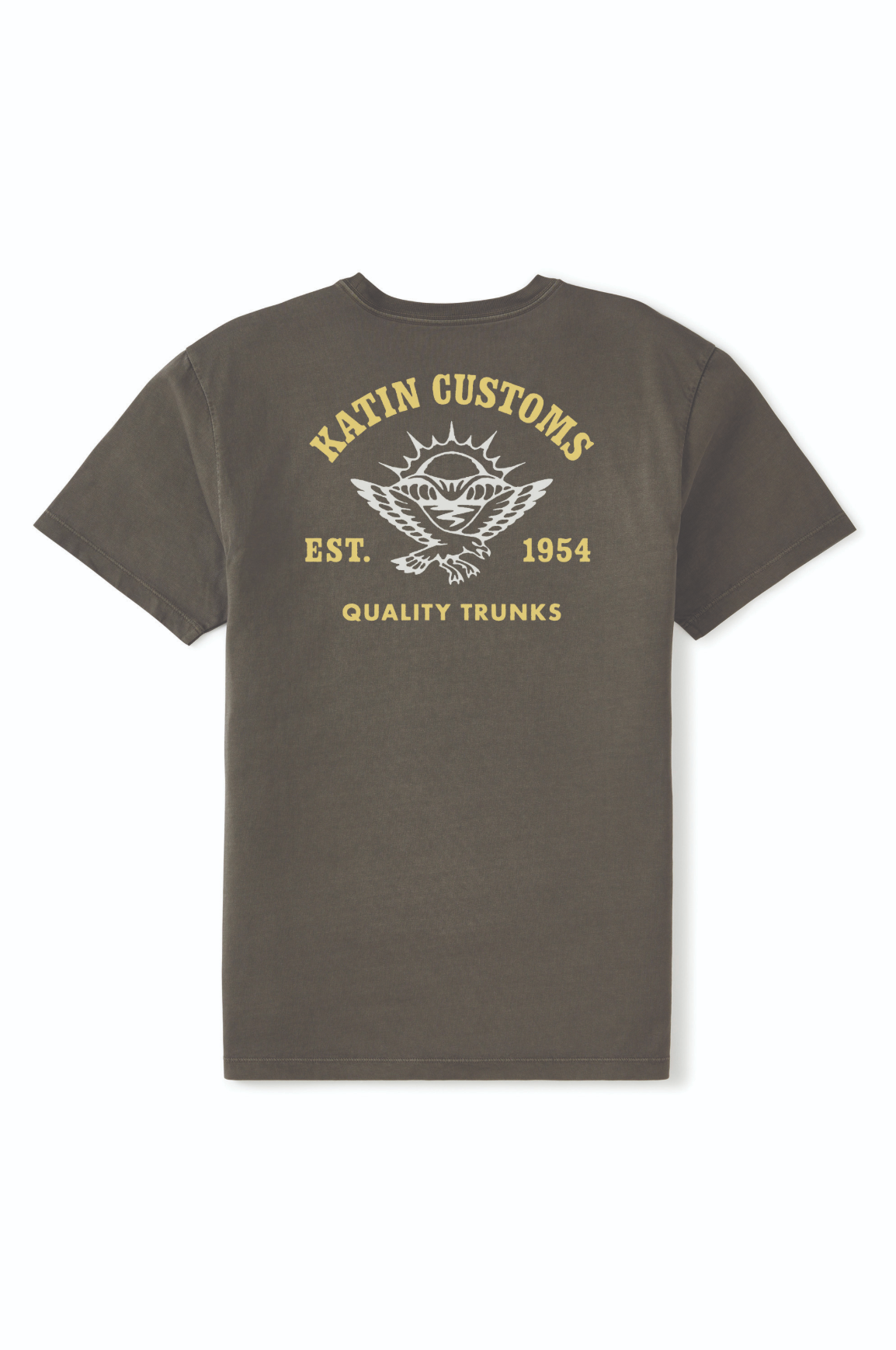 Katin Herman Tee Lead Vintage Wash