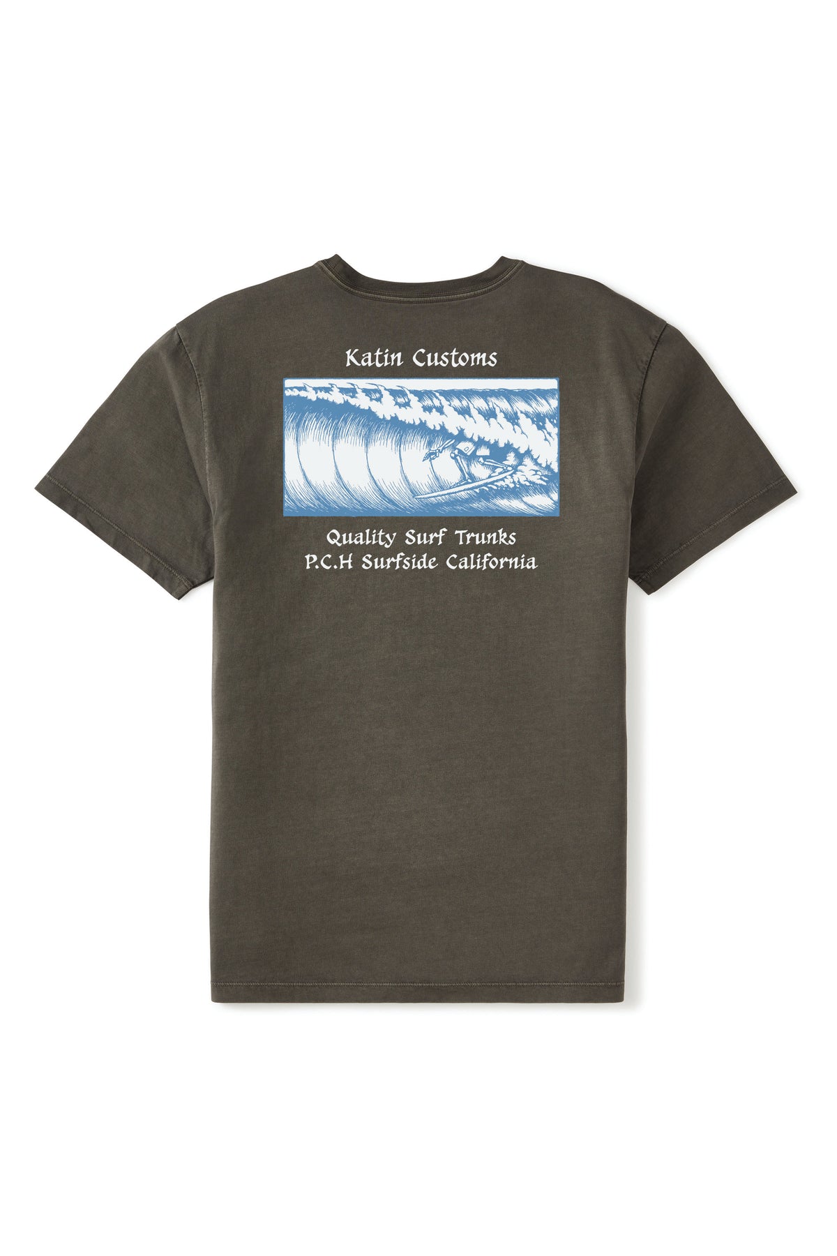 Katin Void Tee boys - Lead Vintage Wash