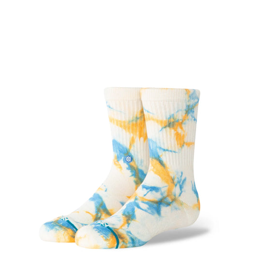 Stance Kids Spotty Dye Crew Socks front view