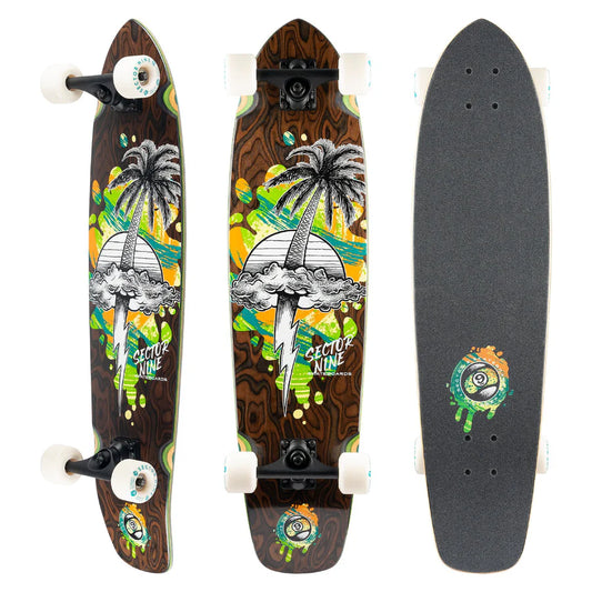 Sector 9 Strand Squall Complete Longboard top view