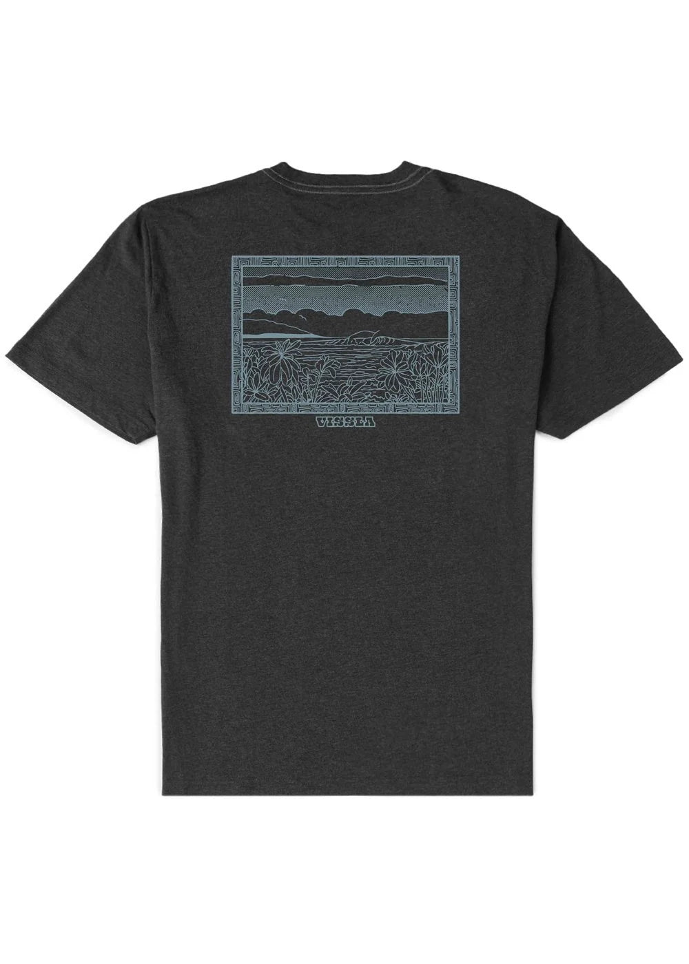Vissla Outside Sets Comp Lite Eco Drirelease Tee angled view