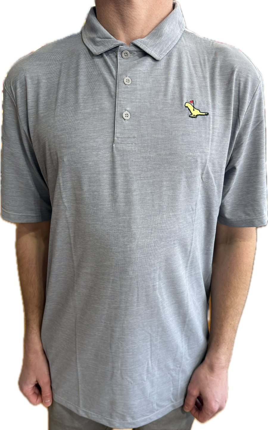 ANETIK Parrot Birdie Polo front view