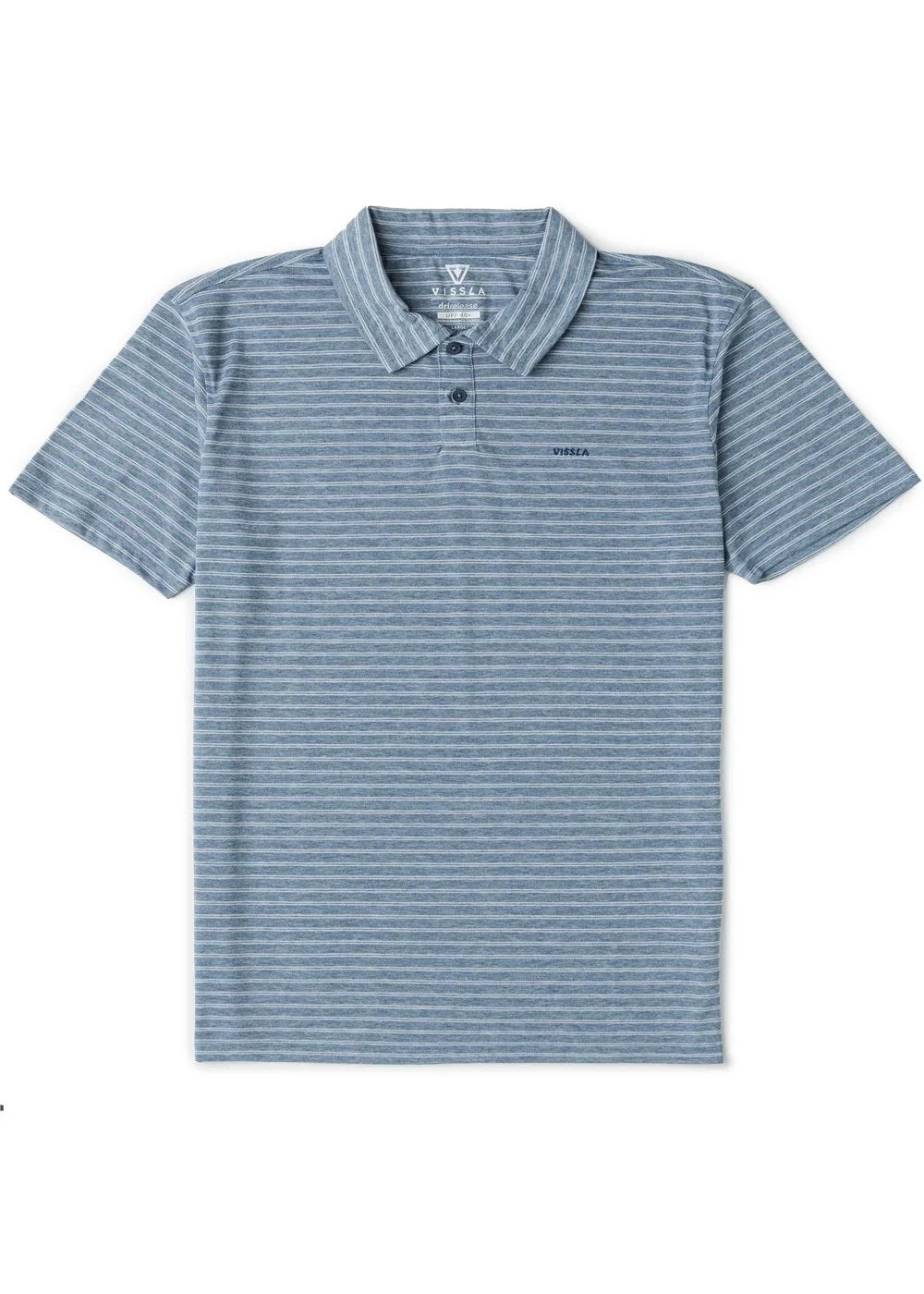 Vissla Bogey Man Eco Drirelease SS Polo front view