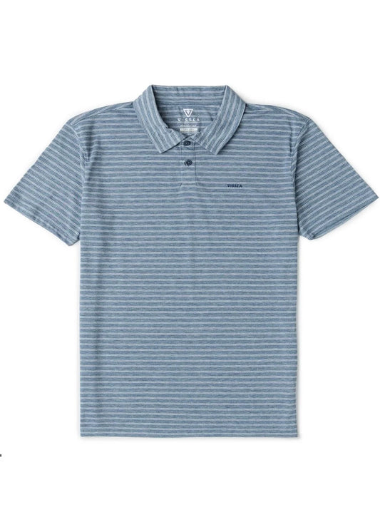 Vissla Bogey Man Eco Drirelease SS Polo front view