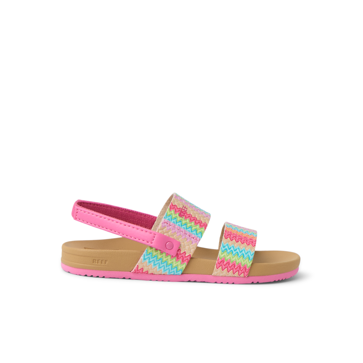 Reef Little Cushion Vista Pink/Multi Raffia