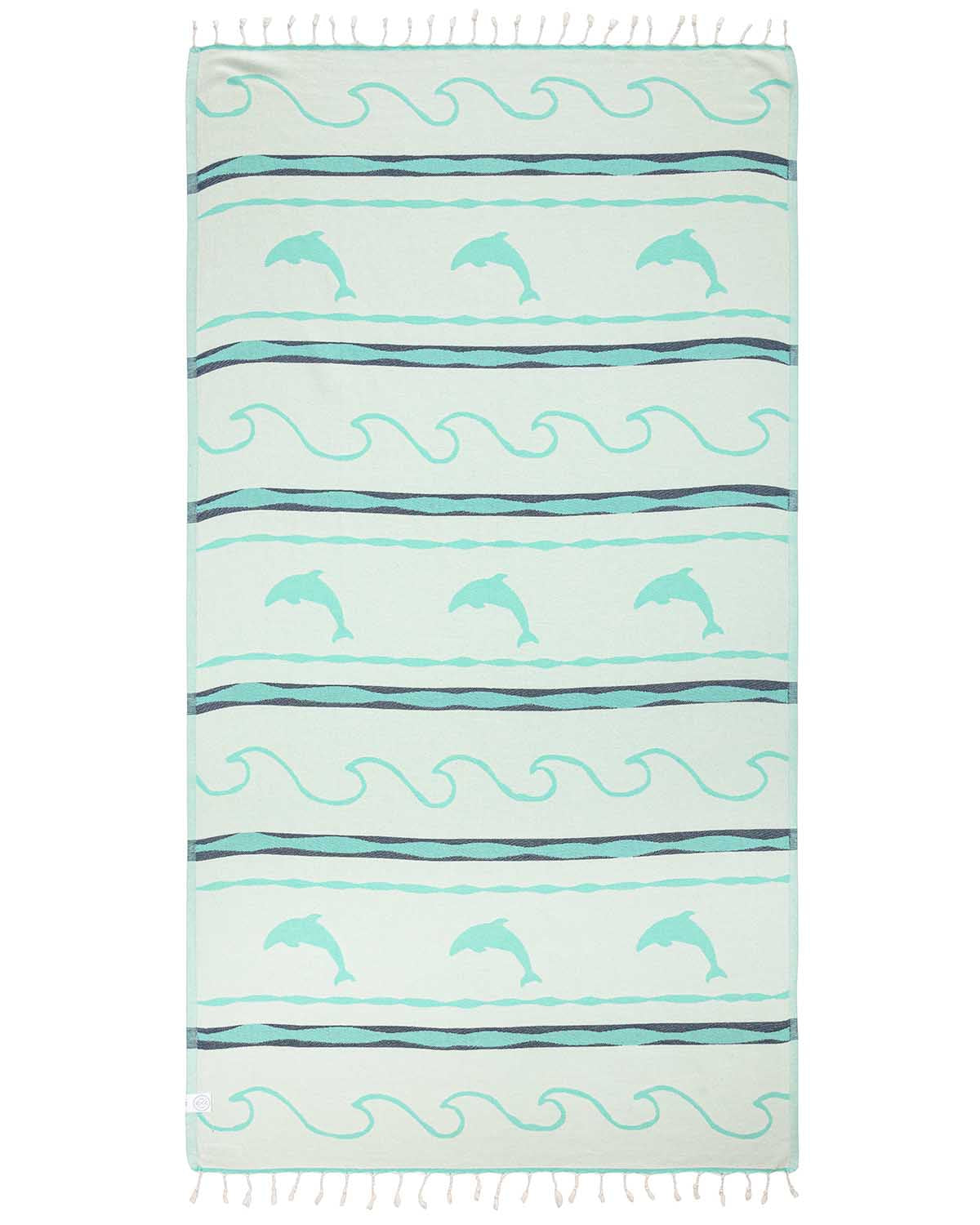 Sand Cloud Crete Towel Fl Teal