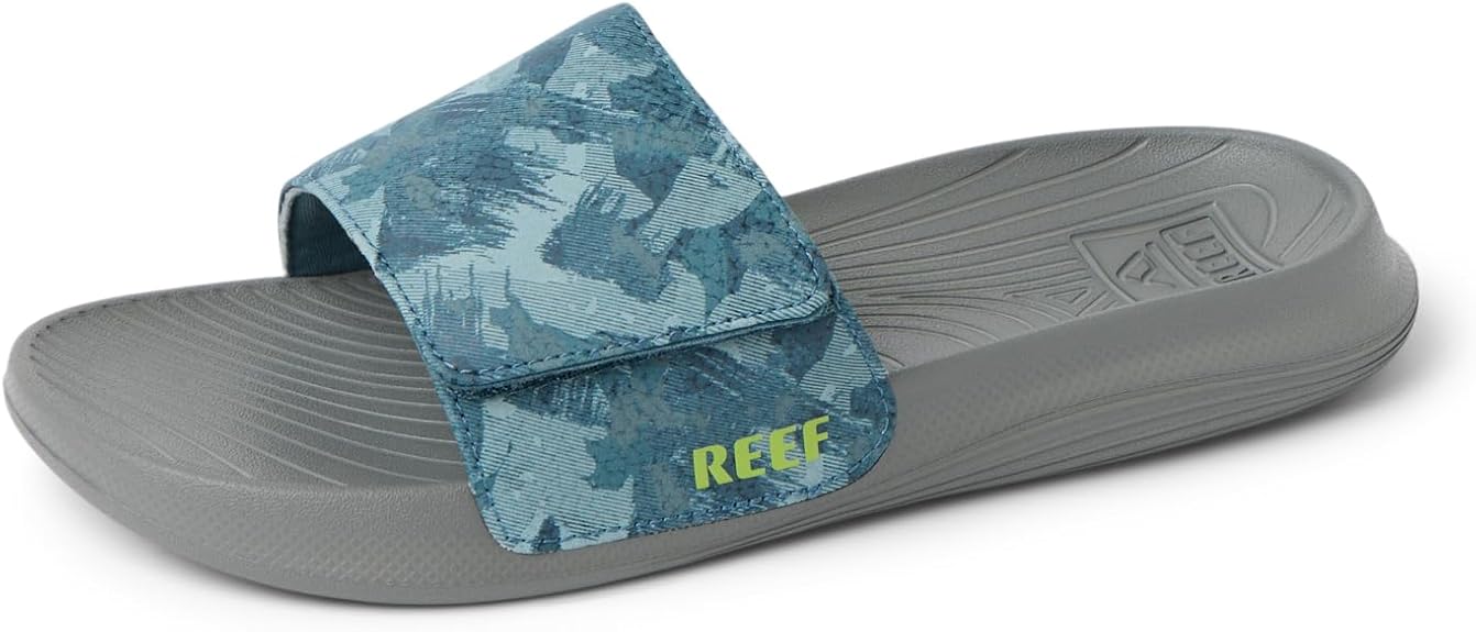 Reef Kids Salty Slide sandals front view