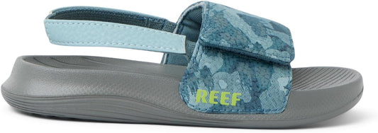 Reef Little Salty Slide sandals side view