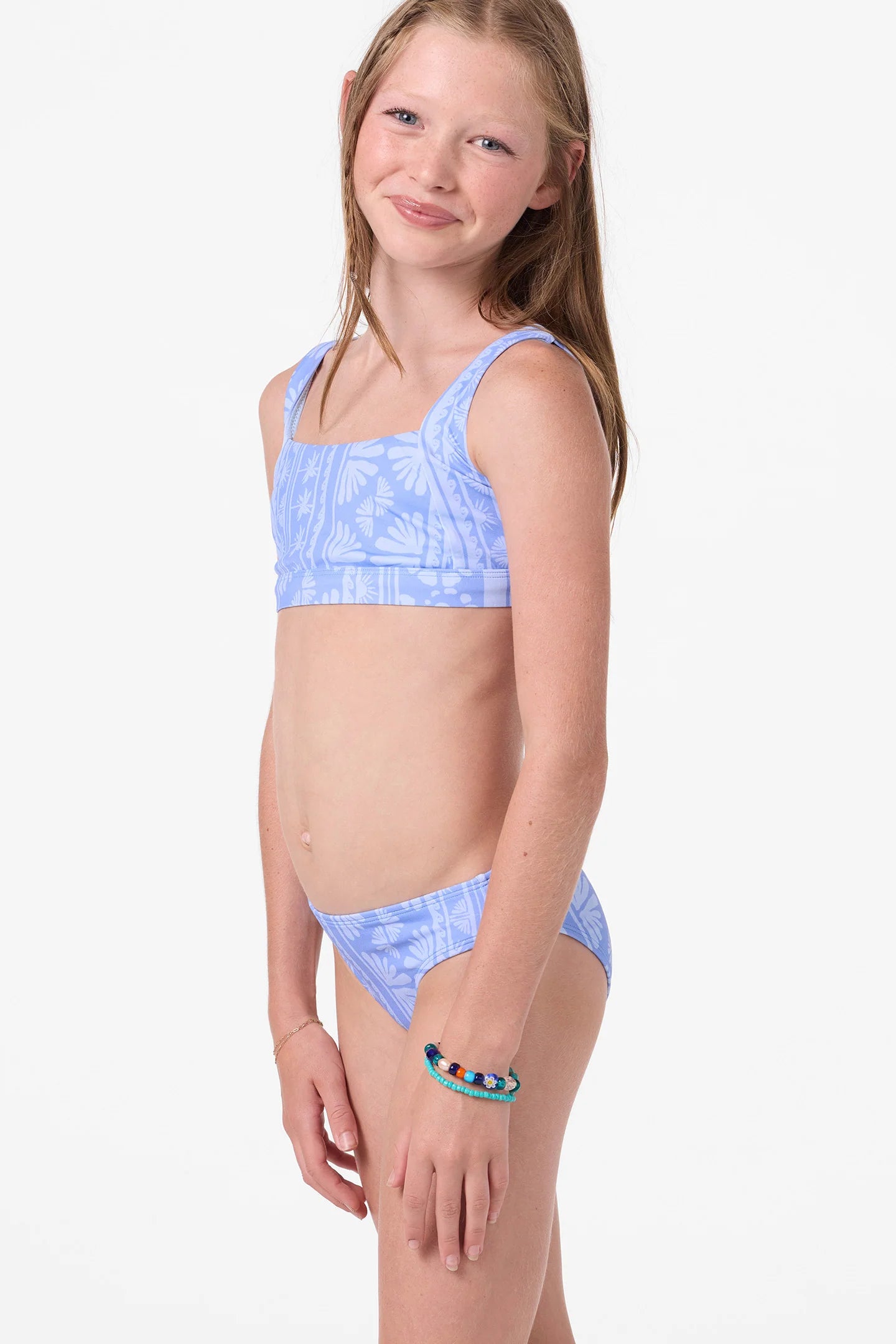 O’Neill girls Surf Abstract square neck set pattern detail