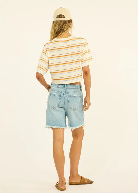 Sisstr Salt & Sol Knit Tee back view
