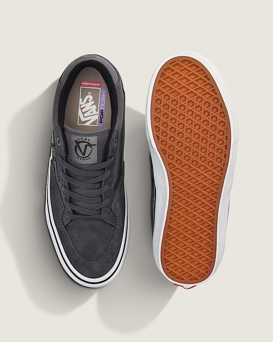 Vans Skate Rowan skate shoe outsole and durability detail close-up