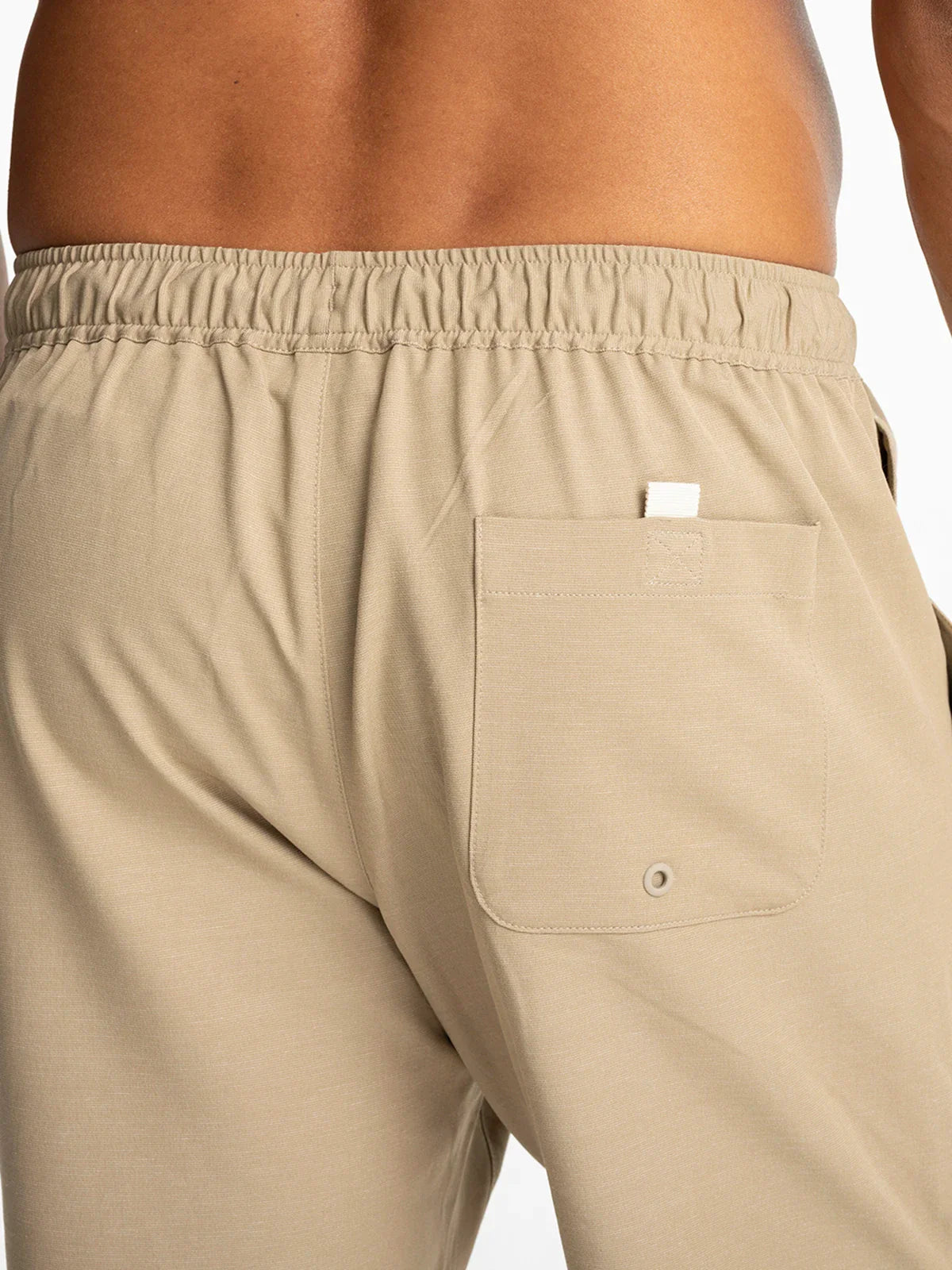 Freefly men’s Reverb short unlined 7 inch back view