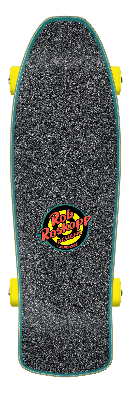 Santa Cruz Roskopp Screaming Five 10.32 skateboard deck bottom graphic
