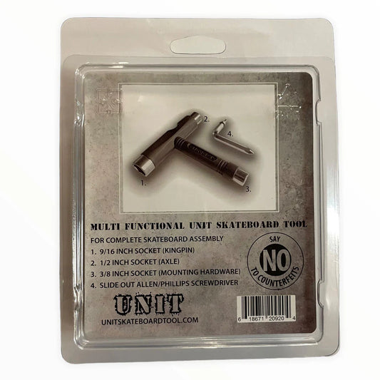 Unit skateboard tool side angle