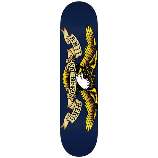 Anti Hero Classic Eagle 8.5 skateboard deck front view