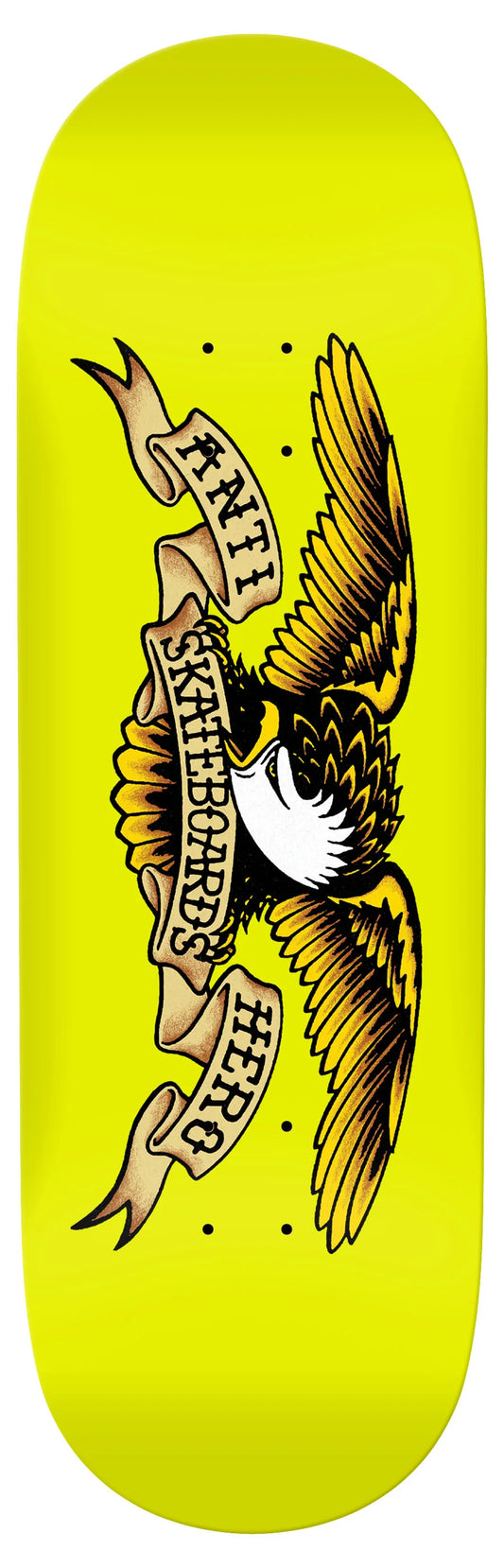 Antihero Team Shaped Eagle Horse Pill 10 skateboard deck front graphic