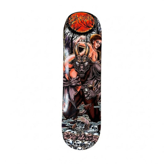 Bacon Pontone Jersey Devil skateboard deck front view