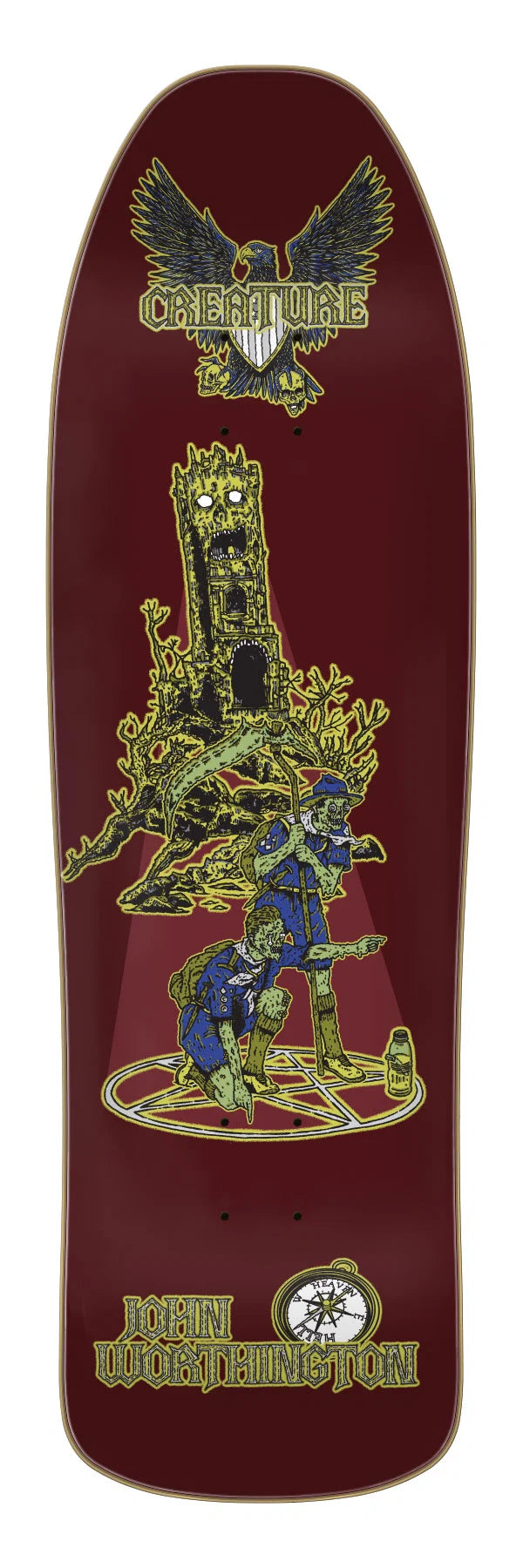 Creature 9.34in John Worthington Scout VX skateboard deck