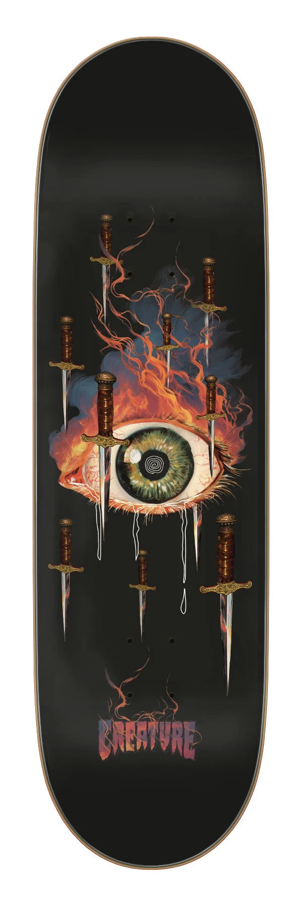 Creature 9.0in Mathias Torres Eyes Stumps skateboard deck